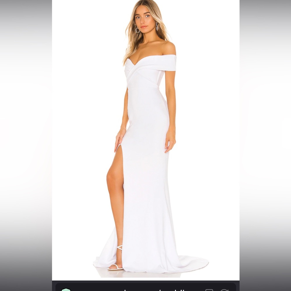 NWT  Nookie Neptune Gown in White -size M
